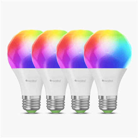 Nanoleaf Essentials Smart A60 Bulb Matter WiFi 900Lm RGBCW 4-pack