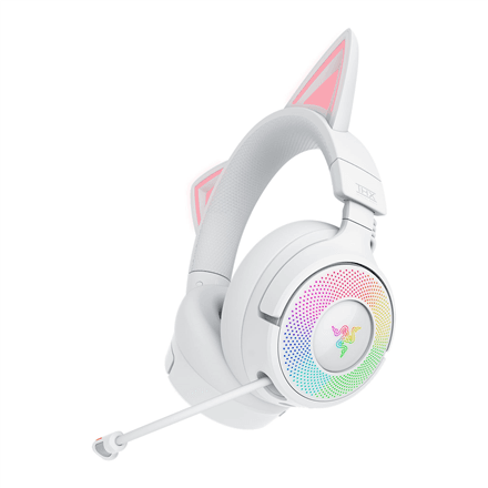 Razer Kraken Kitty V3 Pro белые беспроводные наушники