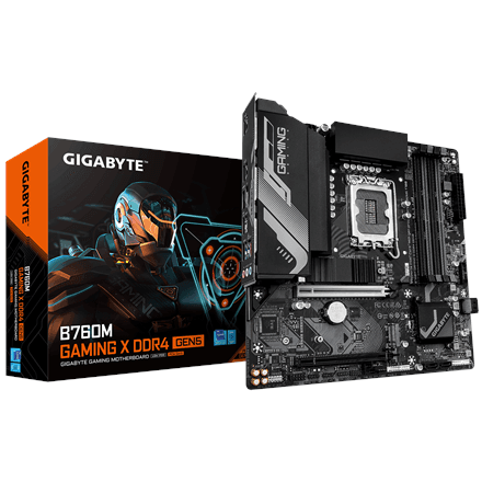 Gigabyte B760M GAMING X DDR4 emaplaadi Intel LGA1700