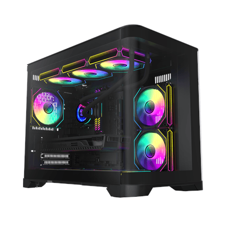 Gamemax HYPE-M BK ATX Computer Case