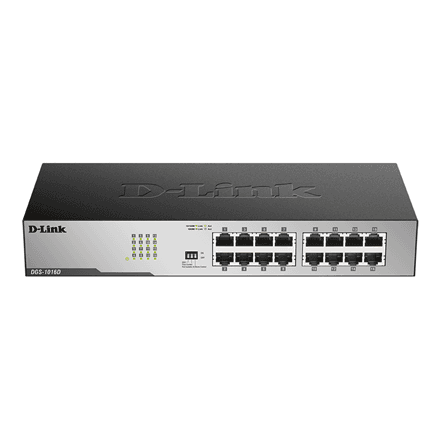 D-Link DGS-1016D 16-pordiline Gigabit võrgukorrutaja