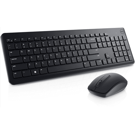 Dell KM3322W Wireless Keyboard and Mouse Set Black