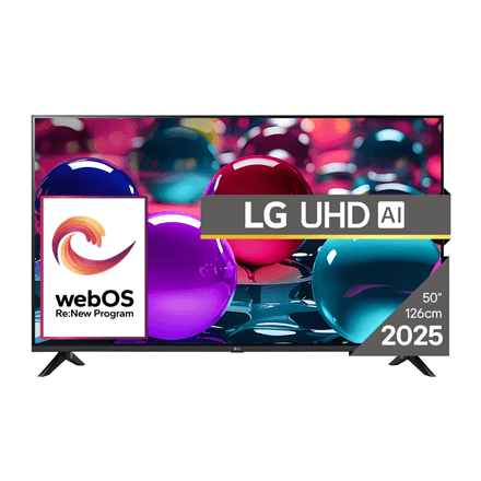 LG 50UA73003LA 50" UHD Smart TV webOS 25