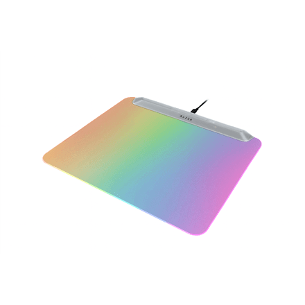 Razer Firefly V2 Pro RGB Gaming Mouse Mat Phantom White