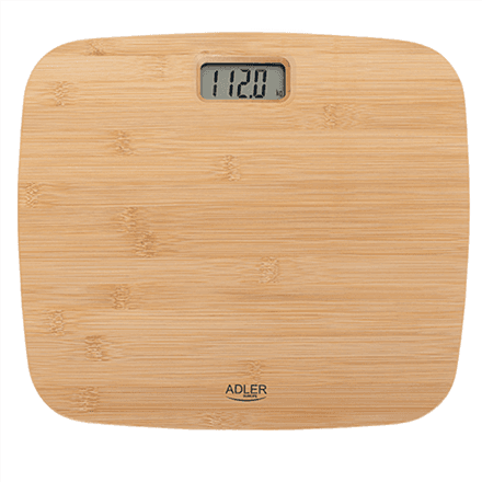 Adler AD 8173 Bathroom Bamboo Scale 150 kg | Kaal