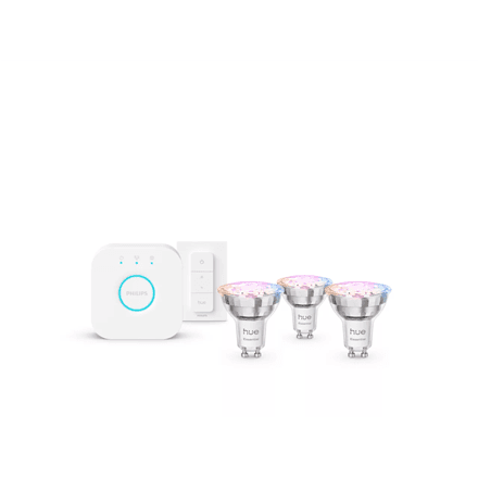 Philips Hue E WCA 345 GU10 3шт умная лампочка