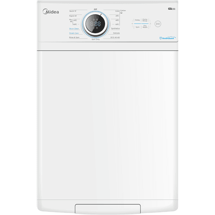 Midea MF100T60B/W-HR pesumasin 6kg A-klass