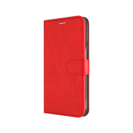 FIXED Opus book case for Galaxy A36 5G / A56 5G, leather, red