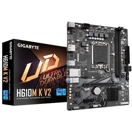 Gigabyte H610M K V2 материнская плата LGA1700 DDR5