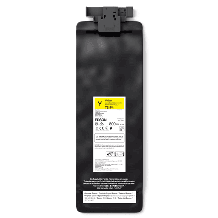 Epson UltraChrome GS3 T51P400 tindipakk, kollane 800 ml