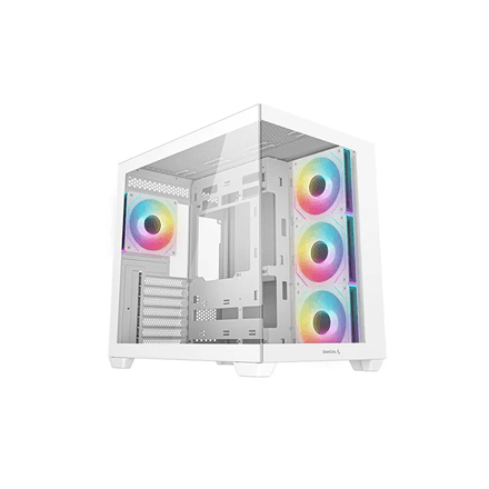 Deepcool CG530 4F WH valge mid tower arvutikorpus