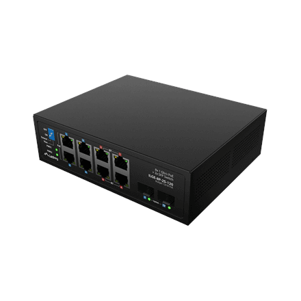 Lanberg ILGE-8P-2S-120 PoE Gigabit Ethernet Switch