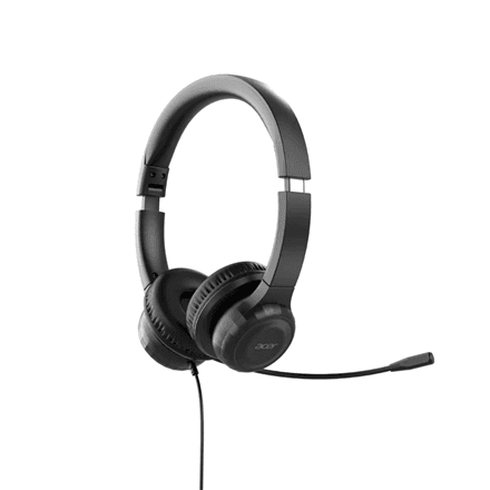 Acer Office Headset wired black with microphone