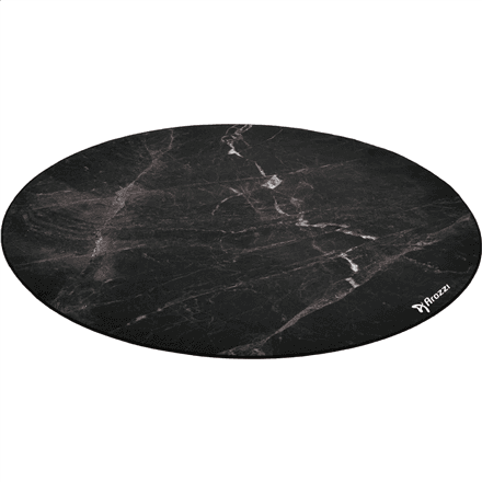 Arozzi Zona Round Floor Pad Black Marble Gaming Mat