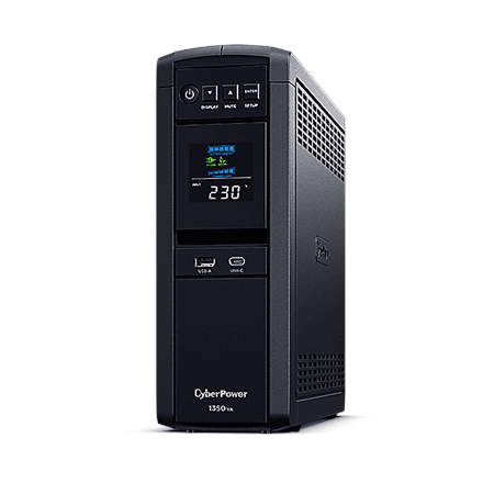 CyberPower CP1350EPFCLCD UPS 1350 VA / 810 W, 6 pesa