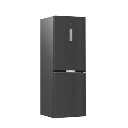 Whirlpool WHK 26362 XBR4E Combi Refrigerator 186.5cm Black