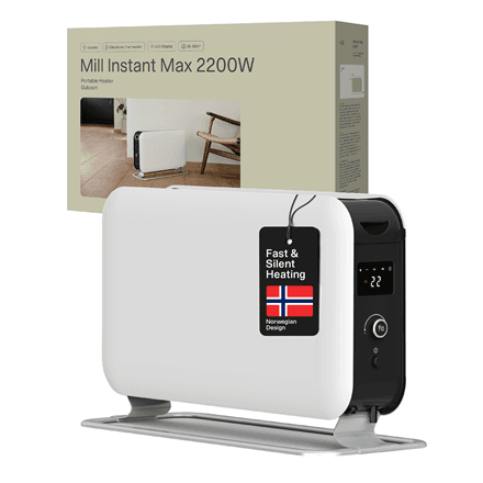Mill CO2200LEDMAX 2200W konvektsioonkütte 5-30m²