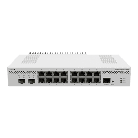 MikroTik CCR2004-16G-2S+PC Gigabit Ethernet ruter
