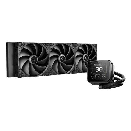 Deepcool SPARTACUS 420 vedeljahutus protsessorile, 420 mm, must