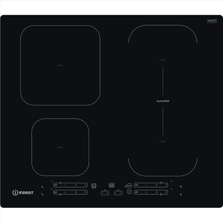 INDESIT IB 65B60 NE 4-Zone Induction Hob Black