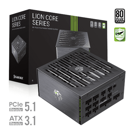 Gamemax LION CORE 1200P 1200W Platinum power supply