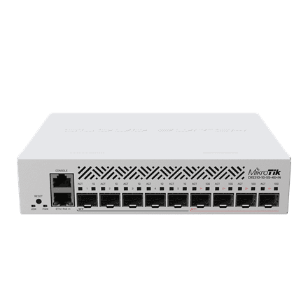 MikroTik CRS310-1G-5S-4S+IN managed L3 switch