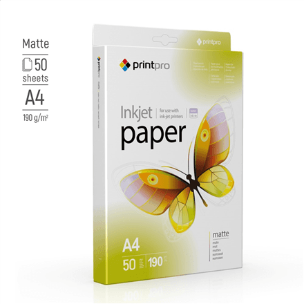 ColorWay Photo Paper A4 190 г/м² матовая 50 листов