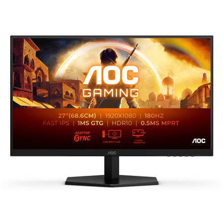 AOC 27G42E 27" монитор 180 Hz IPS FHD