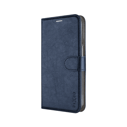 FIXED Opus book case for Galaxy A57 5G, synthetic leather, blue