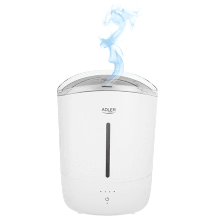 Adler AD 7971 humidifier, 5 L, 4 levels, touch panel, white