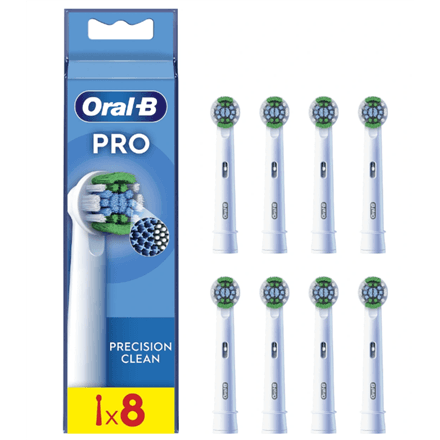 Oral-B Precision Clean toothbrush heads, 8 pcs