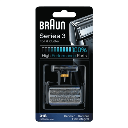 Braun 31S pardlivõre ja lõiketera komplekt