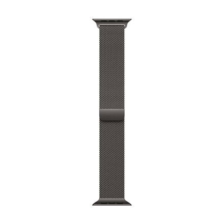 Apple Watch 42 mm Milanese Loop roostevabast terasest, tumehall