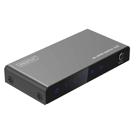 Digitus DS-55336 4K HDMI Splitter 1x2, Black