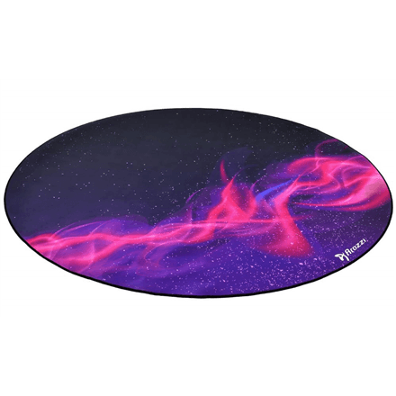 Arozzi Zona Round Floor Pad Purple Galaxy Gaming Chair Mat