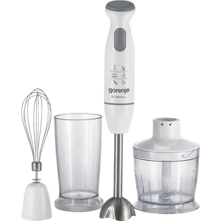 Gorenje Hand Blender | HBC804QW | Hand Blender | 800 W | Jar capacity 0.5 L | White