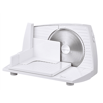 Adler AD 4703 food slicer, 150 W, white
