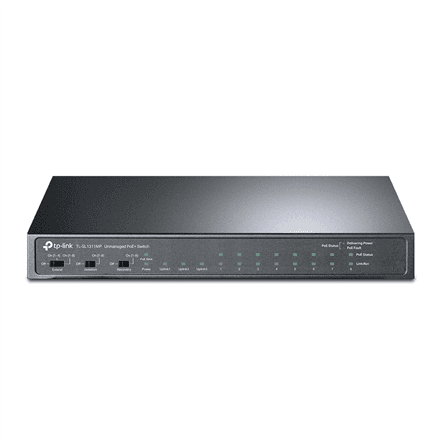 TP-LINK LS1008 võrgumuundur PoE+ 8 porti