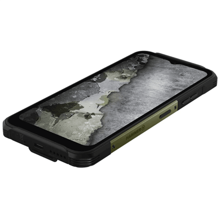 Hammer | Construction 2 | Green | 6.58 " | 1080 x 2408 pixels | Mediatek | Dimensity 6300 | Internal RAM 6 GB | 256 GB | Dual SIM | 3G | 4G | 5G | Main camera resolution 50 MP | Android | 14 | 6500 mAh