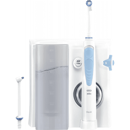 Oral-B OxyJet MD20 lauasuuloputaja, 600 ml paak, 5 surveastet