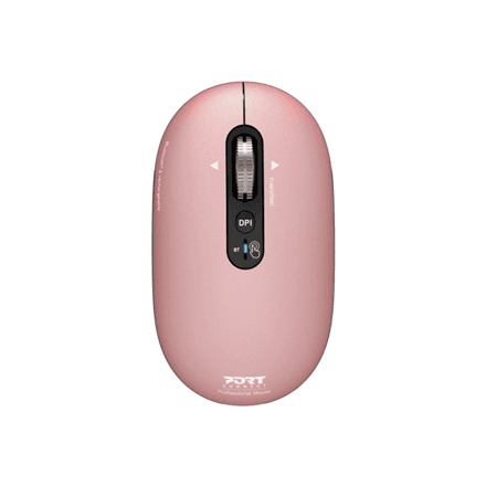 PORT CONNECT PURE MAC Wireless Bluetooth Mouse Pink