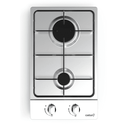 CATA GI 3002 X 2-Burner Gas Hob, Stainless Steel