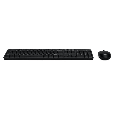 Acer AAK410 juhtmeta klaviatuur ja hiir, must