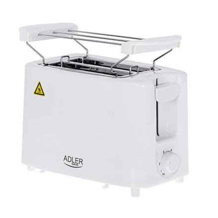 Adler AD 3223 röster 750W, 2 pesaga, valge