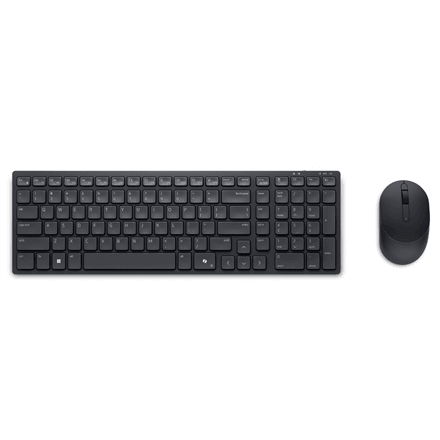 Dell KM555 wireless klaviatuur ja hiir komplekt, must