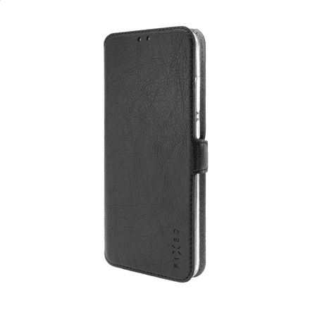 FIXED Topic book case for Xiaomi Redmi 14C, leather, black