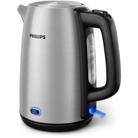 Philips | Kettle | HD9353/90 Viva Collection | Electric | 1740 W | 1.7 L | Stainless steel | 360° rotational base | Stainless steel
