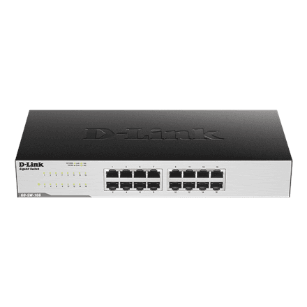D-Link GO-SW-16G/E 16-портовый коммутатор Gigabit