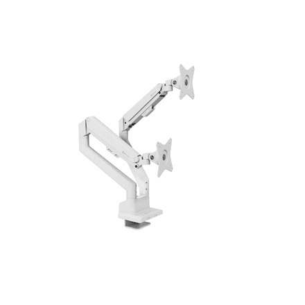 Arozzi Neo Duo Gas Spring Monitor Arm, 9 kg, White