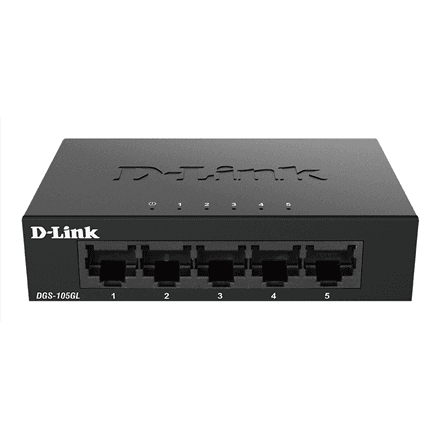 D-Link DGS-105GL/E 5-pordiline Gigabit võrgulüliti